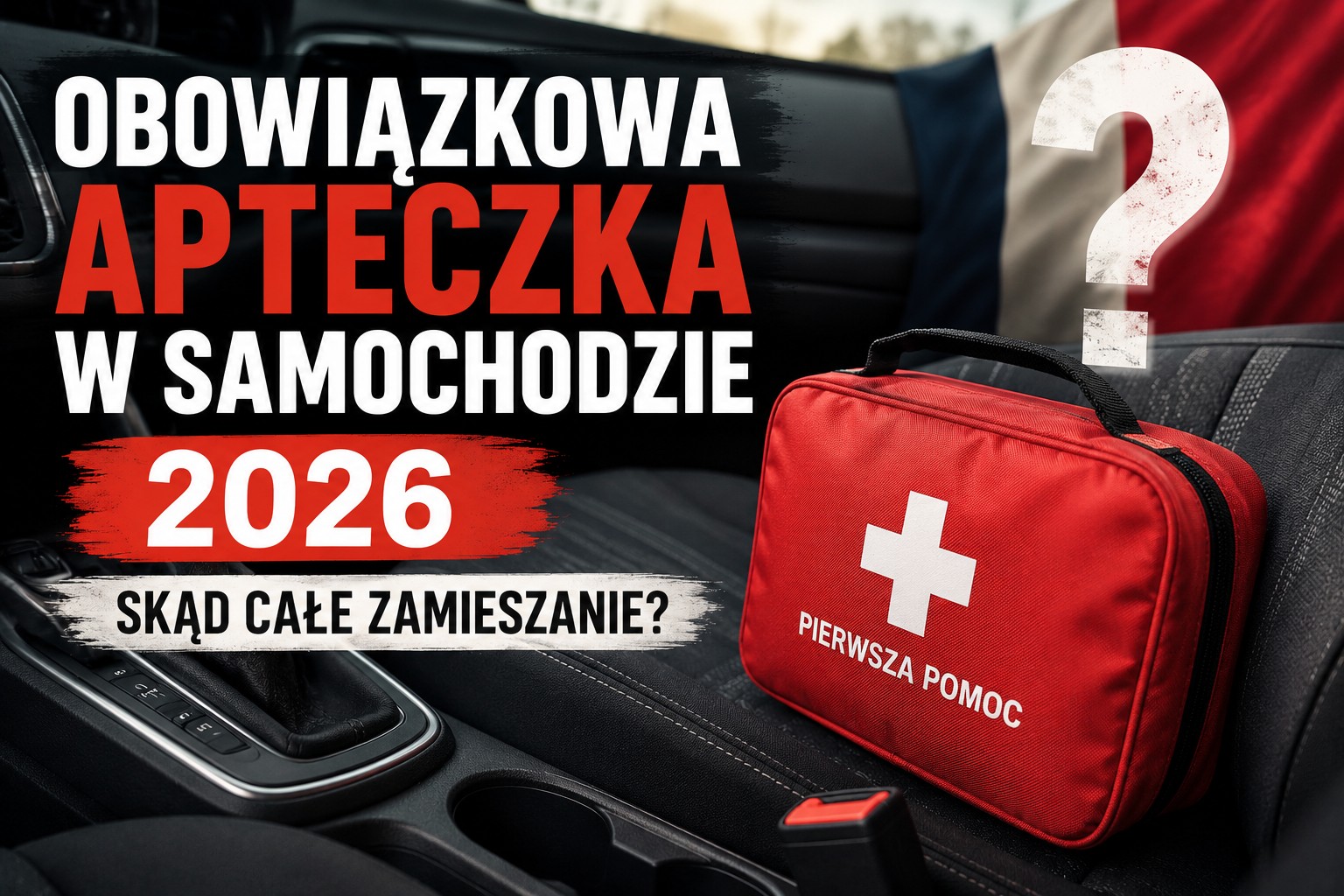 apteczka samochodowa 2026